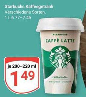 Starbucks Kaffeegetränk