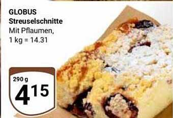 Streuselschnitte Mit Pflaumen 1 kg = 14.31