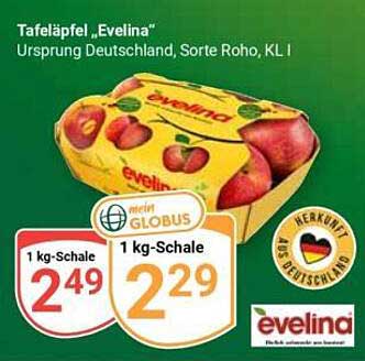 Tafeläpfel „Evelina“