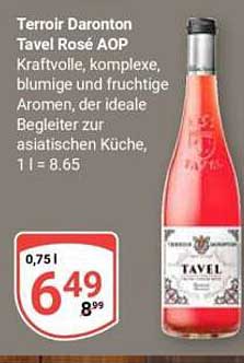 Terroir Daronton Tavel Rosé AOP