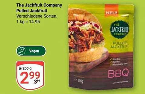 The Jackfruit Company Pulled Jackfruit Verschiedene Sorten, 1 kg = 14.95