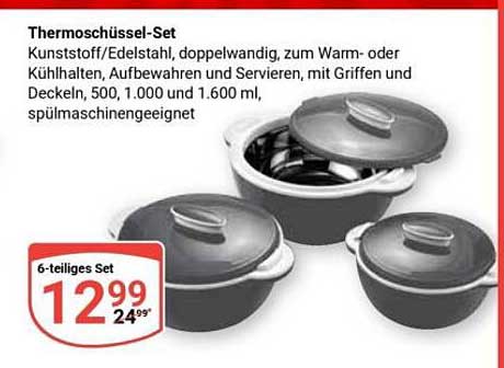 Thermoschüssel-Set