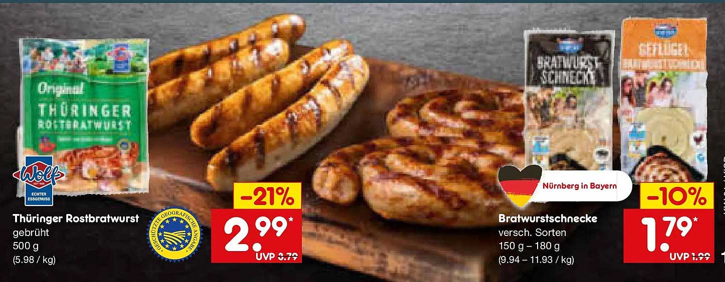Thüringer Rostbratwurst