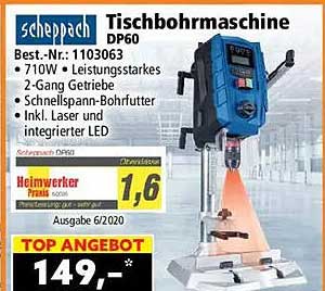 Tischbohrmaschine DP60