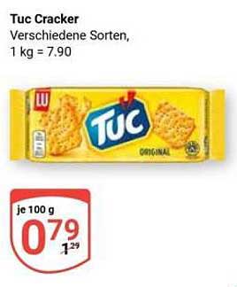 Tuc Cracker Verschiedene Sorten, 1 kg = 7,90