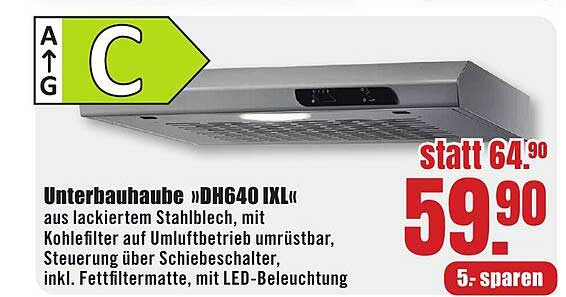 Unterbauhaube »DH640 iXL«