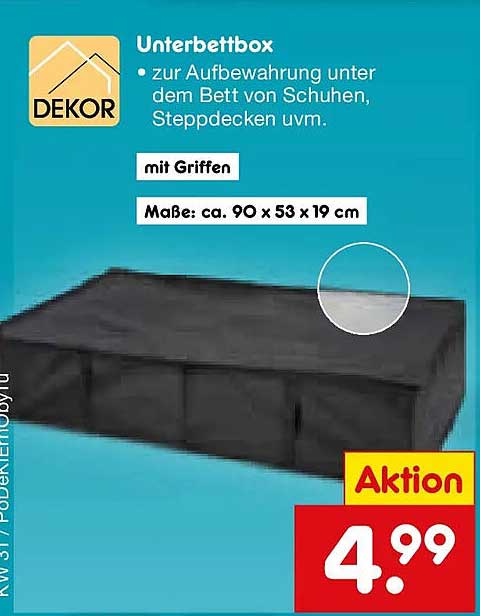 Unterbettbox