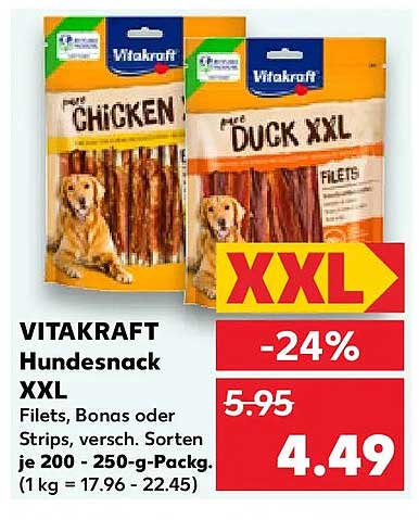 VITAKRAFT Hundesnack XXL