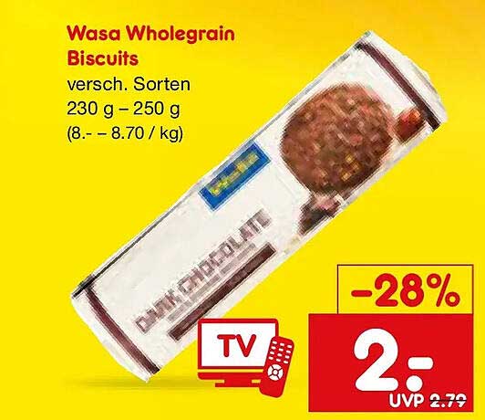 Wasa Wholegrain Biscuits