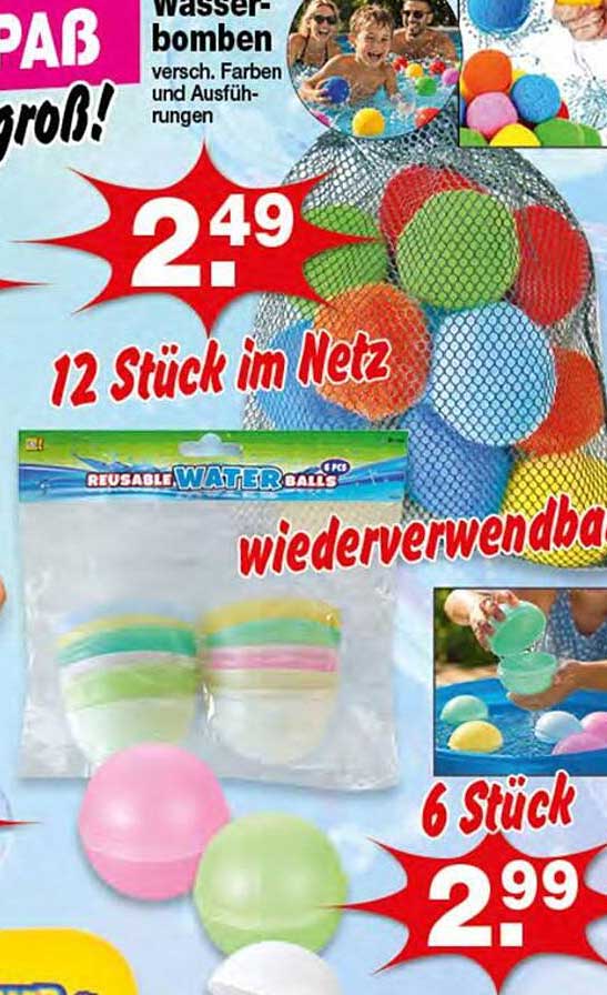 Wasserbomen versch. Farben und Ausführungen