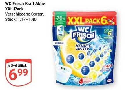 WC Frisch Kraft Aktiv XXL-Pack