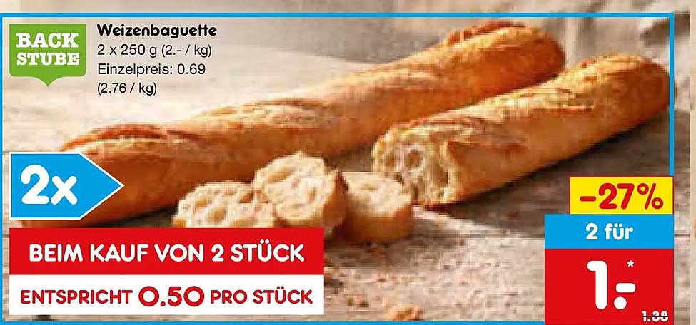 Weizenbaguette