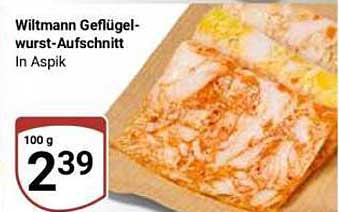 Wittmann Geflügelwurst-Aufschnitt In Aspik
