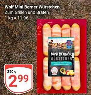 Wolf Mini Berner Würstchen