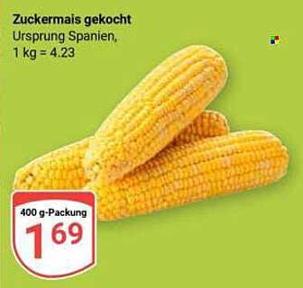 Zuckermais gekocht