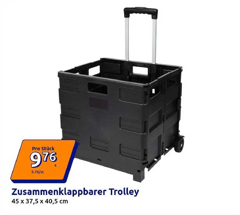 Zusammenklappbarer Trolley