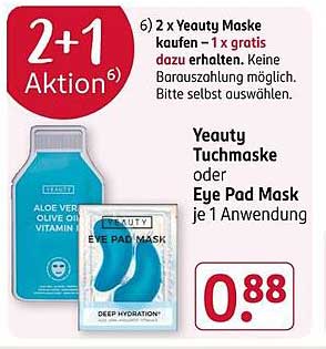 2 x Yeauty Maske kaufen – 1 x gratis dazu erhalten!