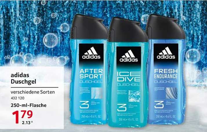 adidas Duschgel verschiedene Sorten 250-ml-Flasche