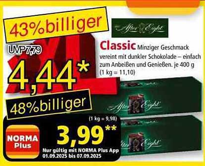 After Eight Classic 400 g