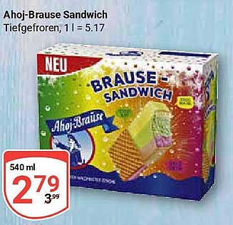 Ahoj-Brause Sandwich