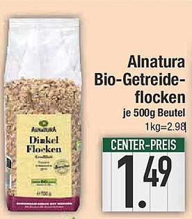 Alnatura Bio-Getreideflocken je 500g Beutel