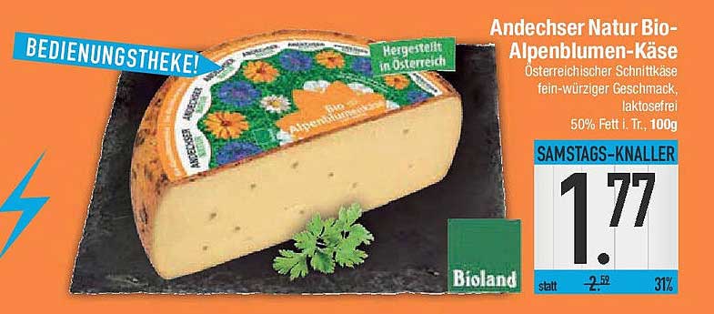Andechser Natur Bio-Alpenblumen-Käse