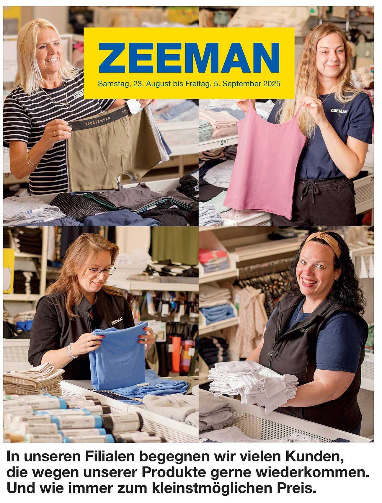 Angebot im Zeeman-Prospekt vom 23. August bis 5. September 2025