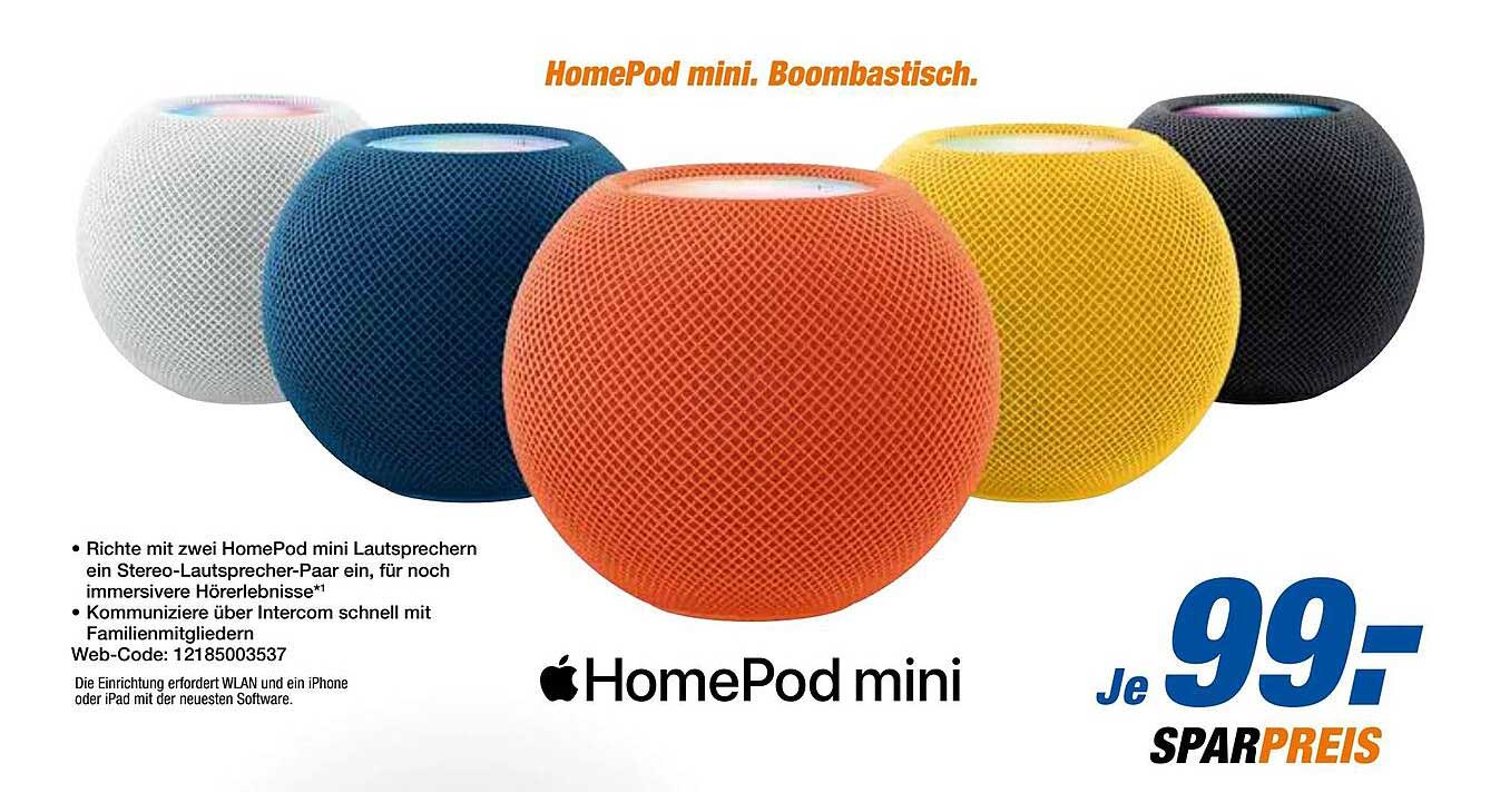 Apple HomePod mini – Boombastisch!