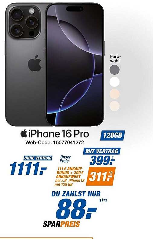 Apple iPhone 16 Pro 128GB