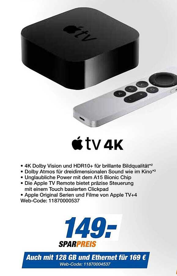 Apple TV 4K – Der ultimative Streaming-Genuss