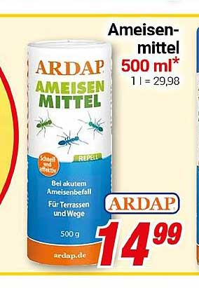 ARDAP Ameisenmittel 500 ml