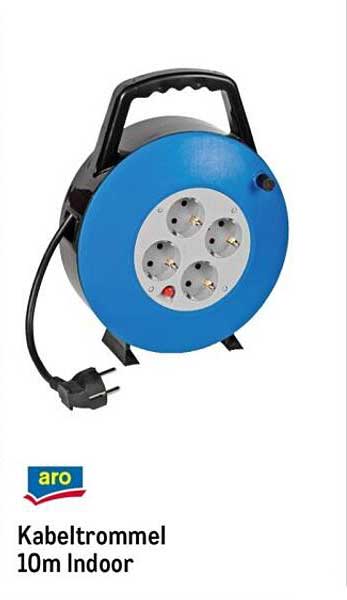 aro Kabeltrommel 10m Indoor