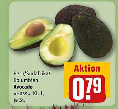 Avocado »Hass«, Kl. I, je St.