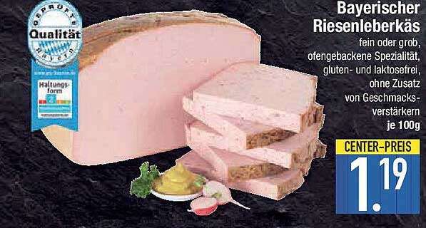 Bayerischer Riesenleberkäse