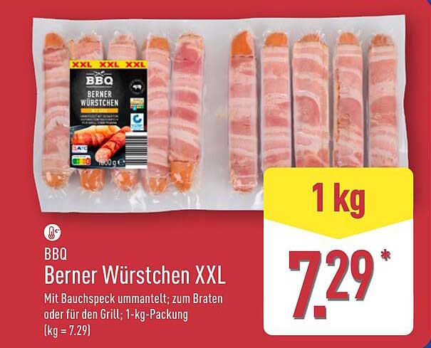 BBQ Berner Würstchen XXL
