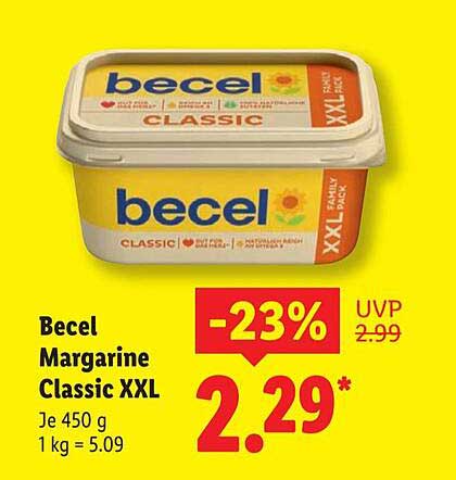 Becel Margarine Classic XXL 450g