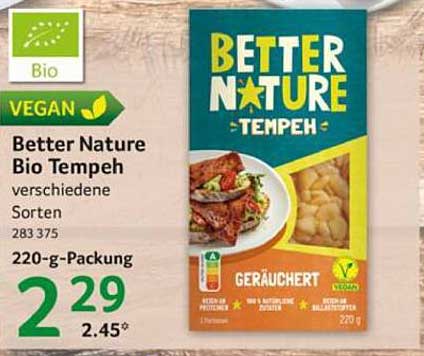 Better Nature Bio Tempeh - geräuchert