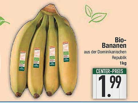 Bio-Bananen aus der Dominikanischen Republik 1kg