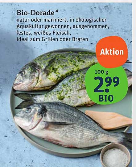 Bio-Dorade 4 - natur oder mariniert