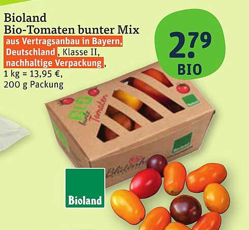 Bioland Bio-Tomaten bunter Mix