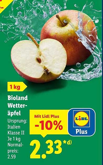 Bioland Wetteräpfel 1 kg