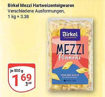 Birkel Mezzi Hartweizenteigwaren 500 g