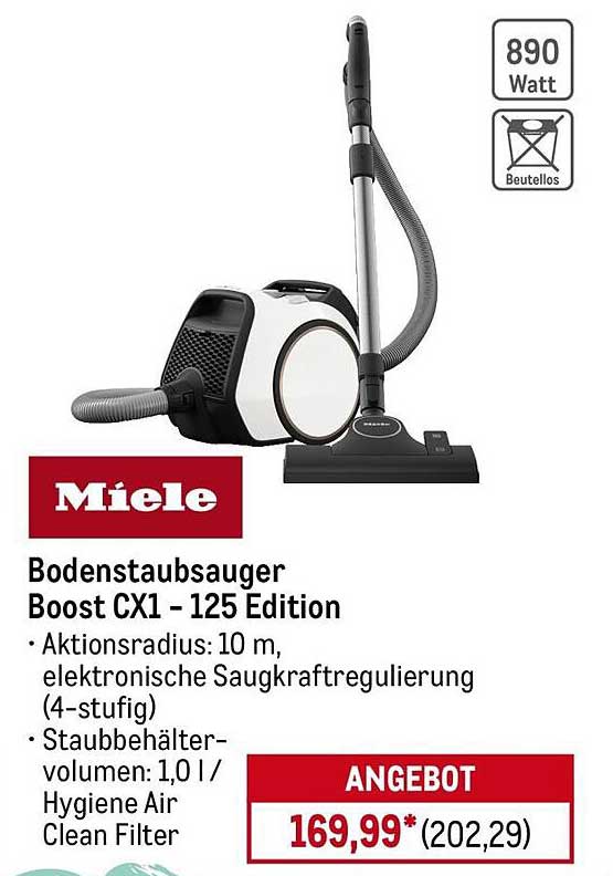 Bodenstaubsauger Boost CX1 - 125 Edition