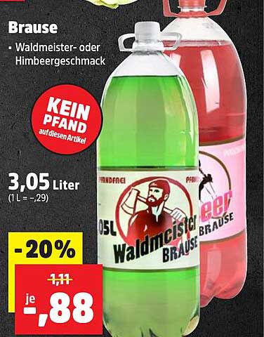Brause - Waldmeister- oder Himbeergeschmack