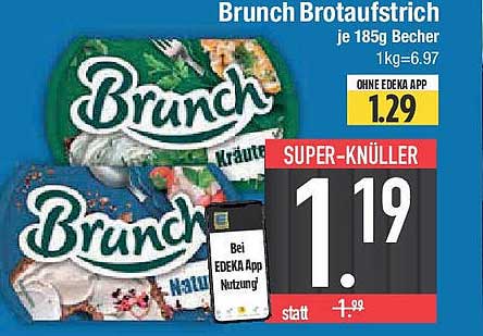 Brunch Brotaufstrich je 185g Becher