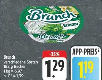 Brunch Kräuter verschiedene Sorten 185 g Becher