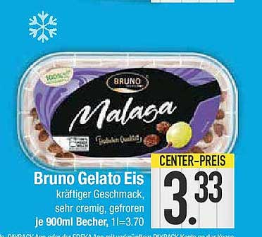 Bruno Gelato Eis Malaga 900ml