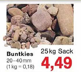 Buntkies 25kg Sack