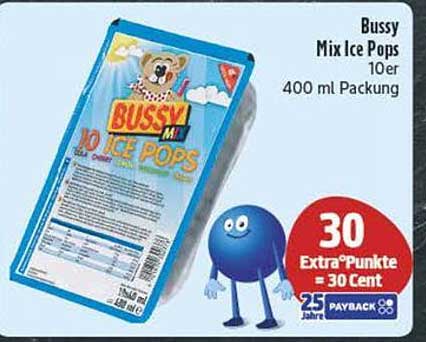 Bussy Mix Ice Pops 10er – 400 ml