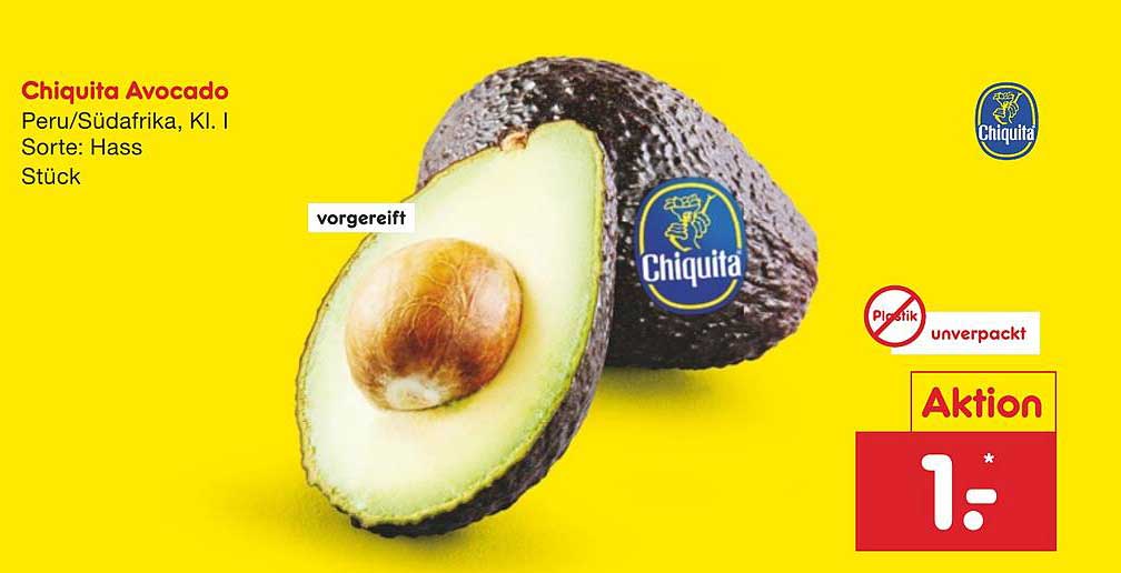 Chiquita Avocado - Bereits vorgeerntet für deinen Genuss